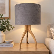 The Solid Oak Lamp